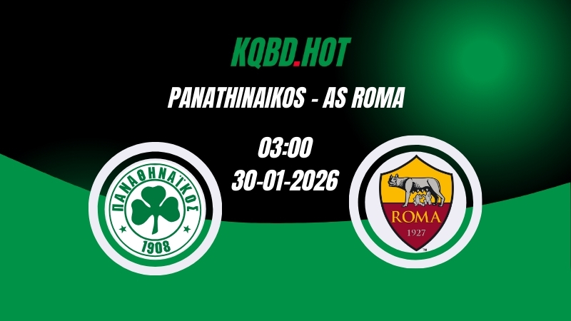 Nhận Định Kèo Nhà Cái - Panathinaikos vs AS Roma